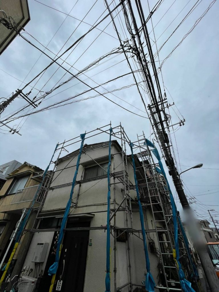 東京都 江戸川区 足場施工