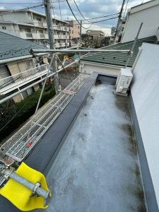 東京都　世田谷区　足場施工