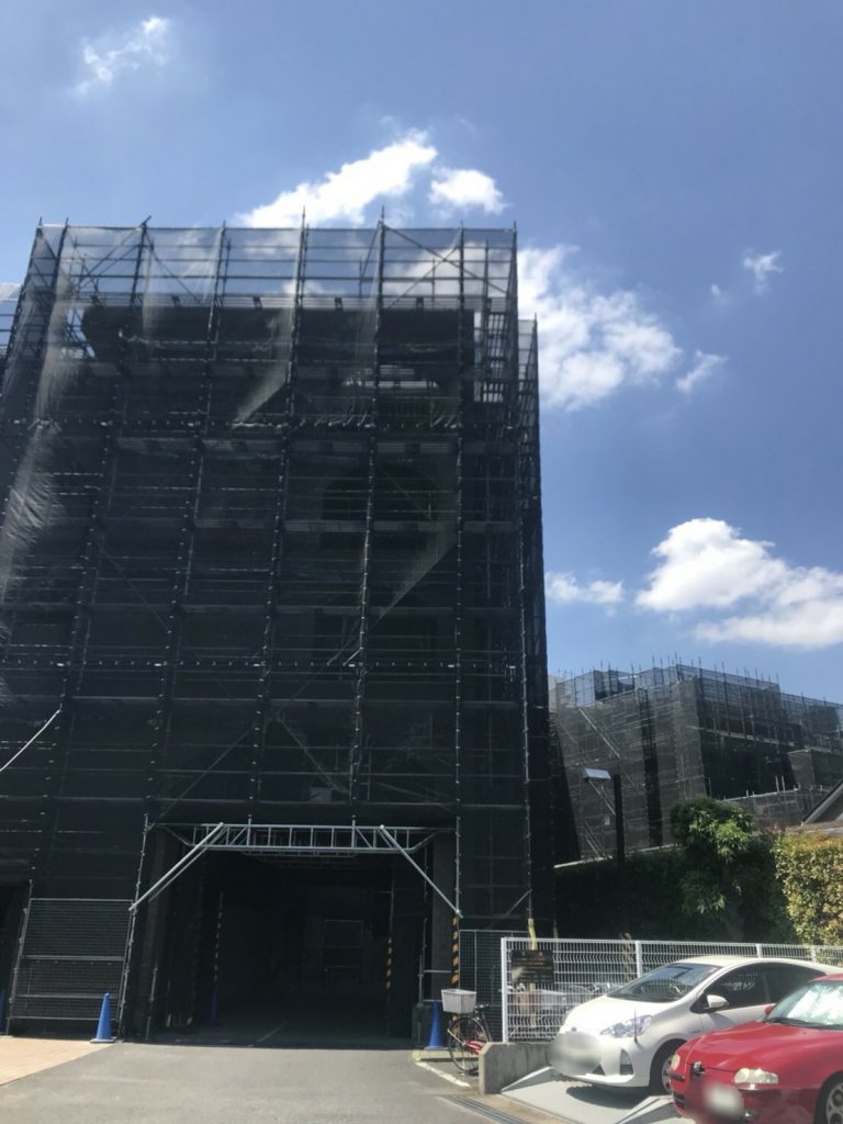 東京都 葛飾区 足場施工