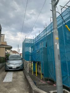 東京都　町田市　足場施工