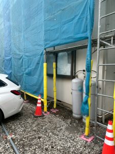 東京都　町田市　足場施工