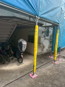 東京都　町田市　足場施工