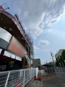 東京都　足立区　足場施工