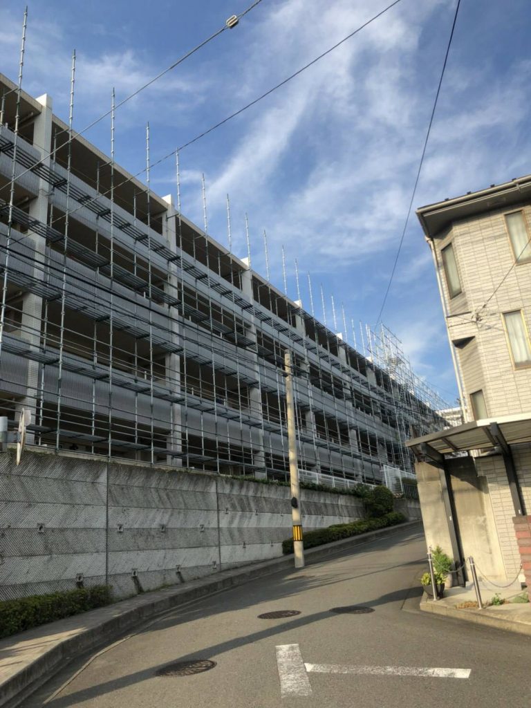 神奈川県 相模原市 足場施工